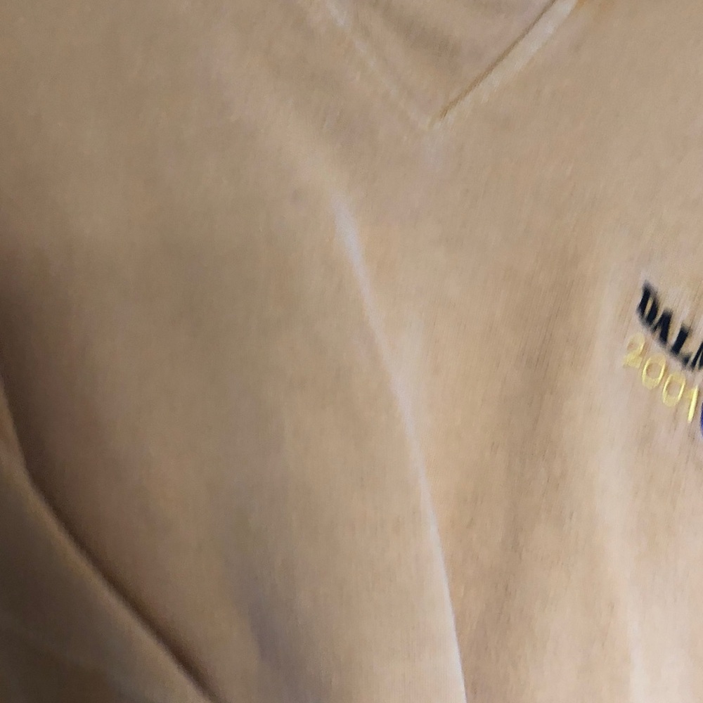 Collection B Mustard Yellow Sweatshirt with Logo Patch